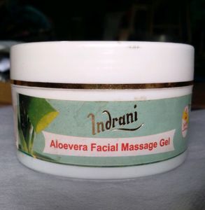 Indrani Cosmetic Aloe Vera Facial Massage Gel
