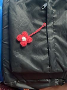 Puff Flower Bag Charm