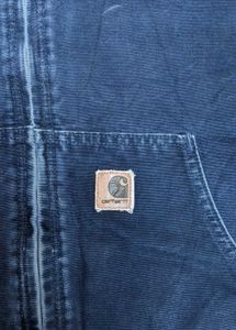 Men's Carhartt Navy Hooded Jacket