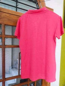 Liz Claiborne Pink Polo - M size
