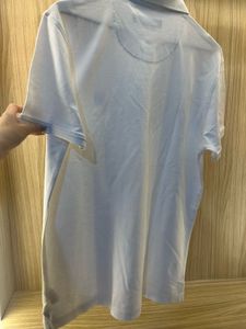 Men's White Polo T-Shirt