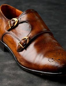 LANGUAGE MENS MYBRI MONK PREMIUM  LEATHER ✨