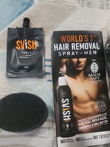Svish On The Go Hair Removal Spray Men