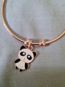 Panda Charm Bangle