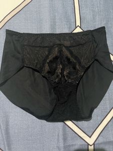 Elegant Black Lace Briefs