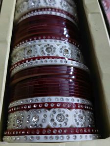 Traditional Indian Bridal seep Chura Bangles