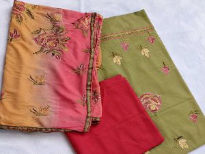 y2k chatpata suit set fabric (unstitched)