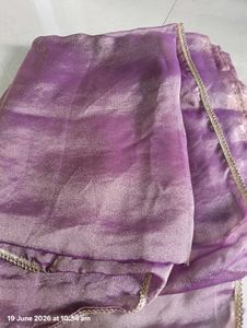 Elegant Purple Saree