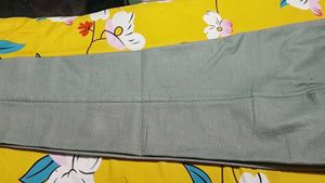 lime green with golden Textured Trousers