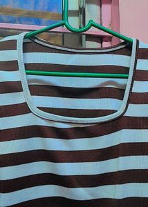 Striped Crop Top