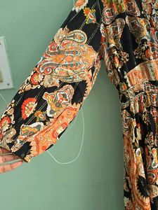 Zudio Paisley Print Maxi Dresss