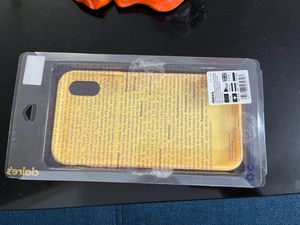 iPhone XR Flexable Yellow  Silicone Case/cover
