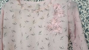 Pretty Pink Pleated Tops