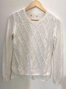 pretty shiny sweater