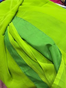 Green New Sari