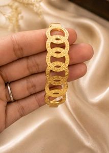 Elegant Anti turnish Gold Chain Link Bracelet