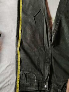 Olive Green Jeans