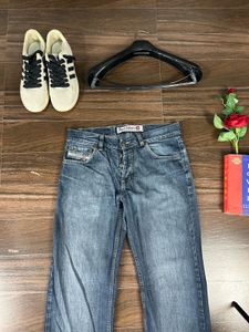 Diesel Distressed Blue Denim Jeans
