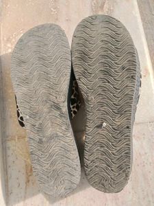 Cow Print High Wedges For Women Size 6
