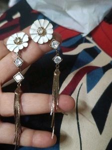 Floral Drop Earrings