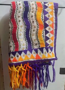 Vibrant Embroidered Dupatta