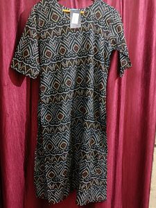 Black Kurta XL size