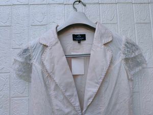 New with tag Korean Chic Peplum Blazer Top