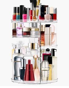 Rotating Makeup Organizer 💄🪞💞