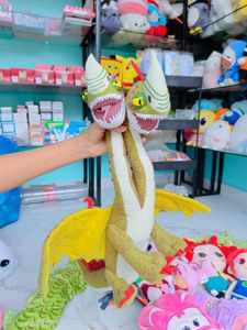 Unique Two-Headed Dragon Plush Toy