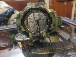 Camouflage Digital Sports Watch