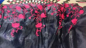 Embroidered Navy Blue Lehenga Choli