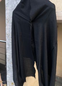 Elegant Black Shawl/Stole.