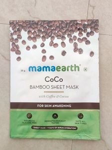 Mamaearth Bamboo Sheet Mask
