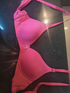 Comfortable Hot Pink Bra