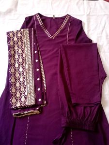 Beautiful FIORRA Brand New Kurta Set With Duppata