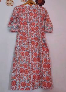 Sangria Women Printed Straight Kurta