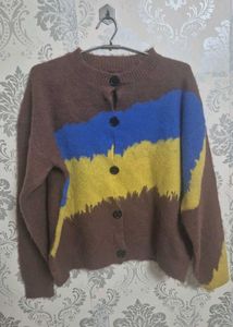 Striped Knit Cardigan