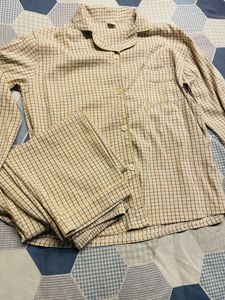 Cozy Plaid Pajama Set fits M to