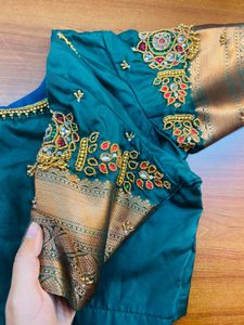 OFFER SALE ONLY TODAY💥Elegant Green Blouse💥