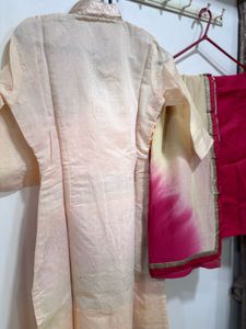 Vibrant Printed Kurta Set with Dupatta