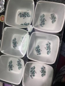 New Sealed Pack Melanine Bowl 6 Peices