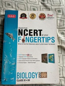 NCERT Fingertips Biology XI+XII NEET 2022 edition