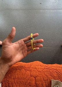 Yellow Beaded Bracelet. everyone can use
