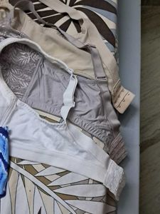 combo Of Four Imported Fabric Bra N Panty