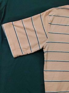 Peach graphic T- shirt | Casual aesthetic top
