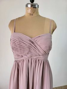 Elegant Pink Maxi Dress