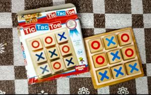 New Piece Chess + Tictactoe Is Wooden
