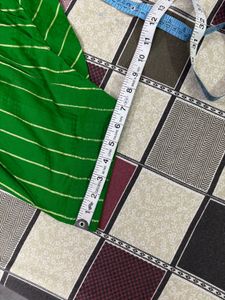 Green Embroidered Kurta