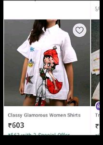 Betty Boop doll Graphic Shirt