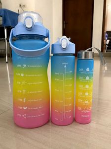 Gradient Water Bottle Set of 3